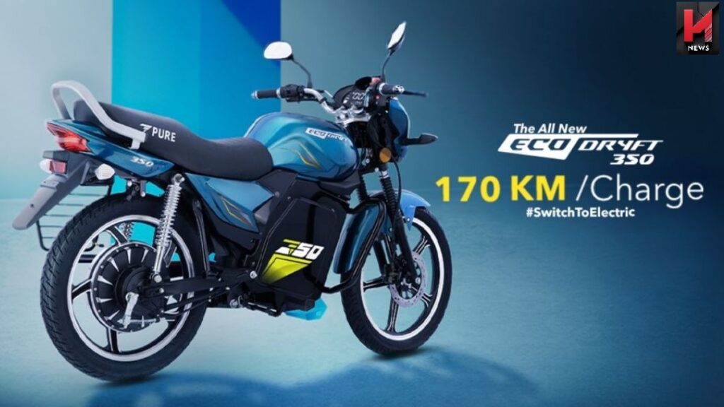 EcoDryft Electric Bike on Indian Roads