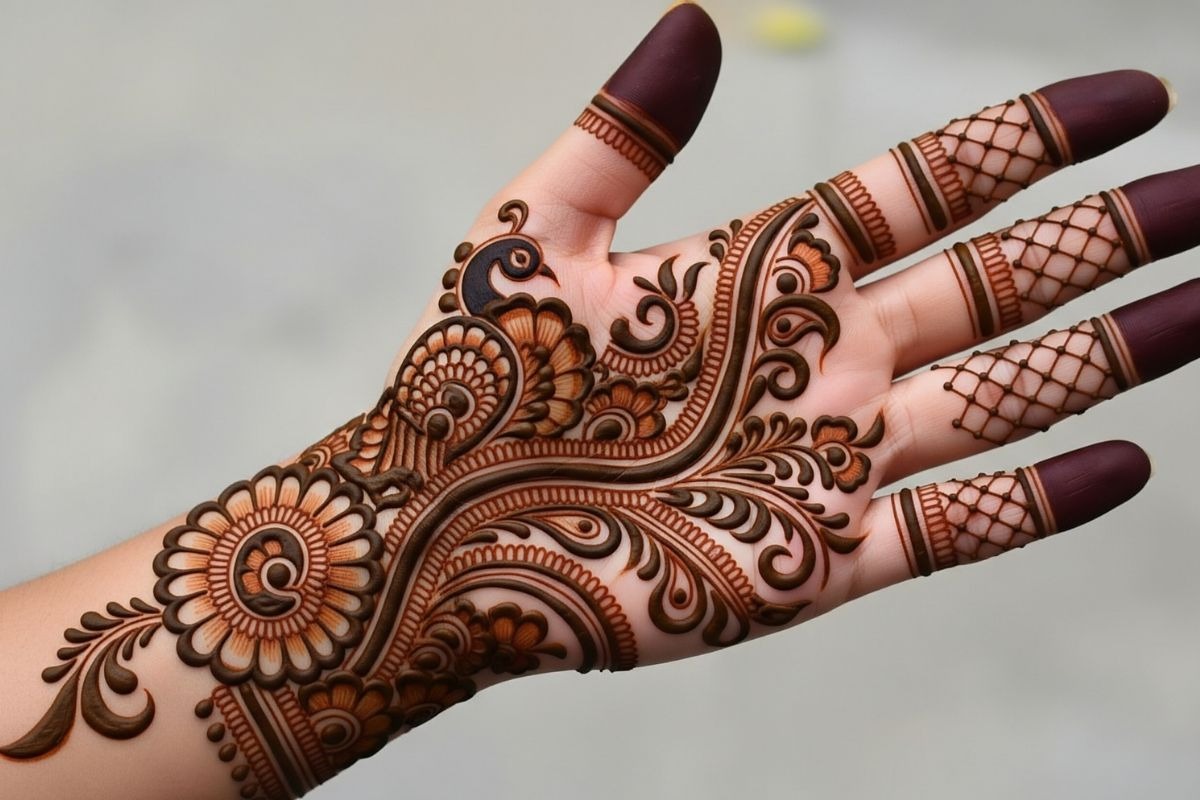 AI से बने Hartalika Teej Mehndi Designs 2025: आपकी पहली तीज को बना देंगे और भी खास
